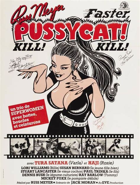 Russ Myer S Faster Pussycat Kill Kill 1965 French Film Poster