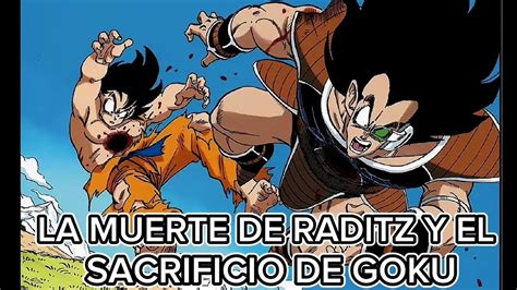 LA MUERTE DE RADITZ Y EL SACRIFICIO DE GOKU Kokun Z YouTube