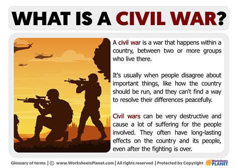 What Is A Civil War Definition Of Civil War