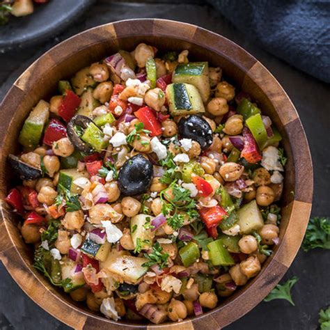 Mediterranean Chickpea Salad Cook With Manali