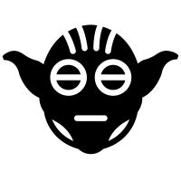 Yoda PNG Black And White Transparent Yoda Black And White.PNG Images ...