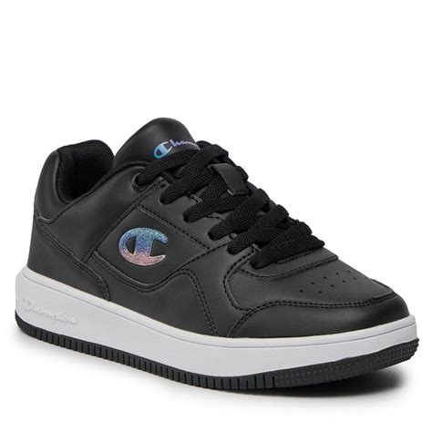 Sneakers Champion Rebound Low G Gs S32492 CHA KK001 Schwarz Eschuhe De