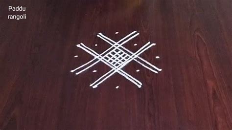 Easy And Simple Rangoli Designs X Dot S Beginners Kolam Latest