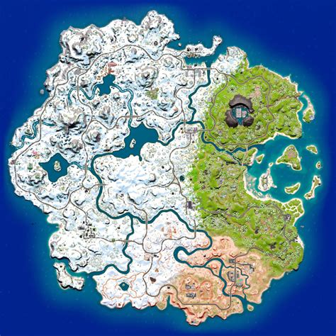 New Fortnite Chapter 3 Map Revealed After Old Map Flips