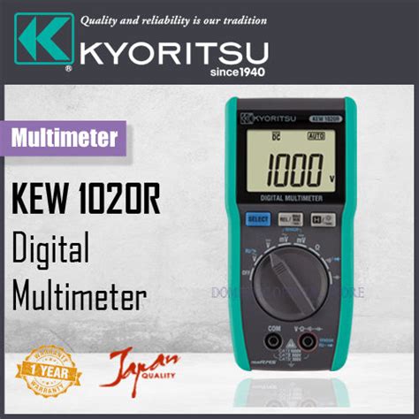 Kyoritsu Kew R Digital Multimeter With True Rms Lazada