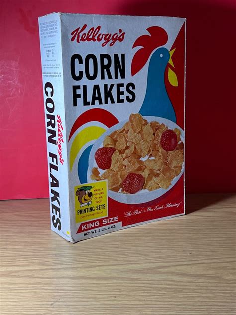 Corn Flakes Cereal Box