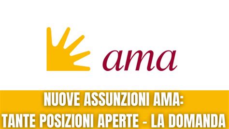 Concorso Ama Assunzioni Per Impiegati Basta Il Diploma