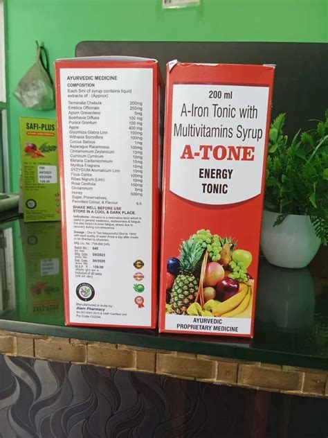 Ayurvedic Iron Tonic Syrup Packaging Type Bottle Packaging Size 200 Ml At Rs 159 Bottle In