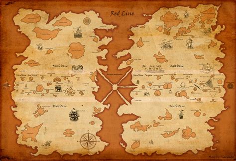 One Piece Map