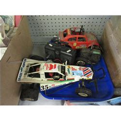 2 Vintage Remote Control Cars