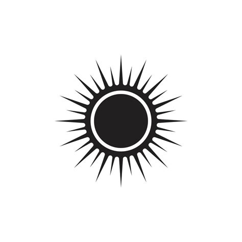 Sun Illustration Logo Vector Art At Vecteezy