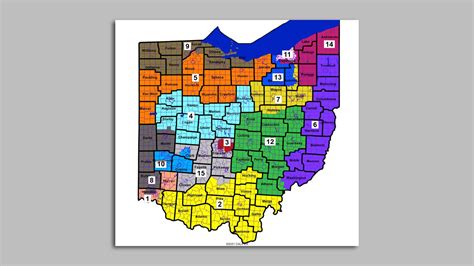 Ohio Lawmakers Send New Congressional District Map To Gov Dewine