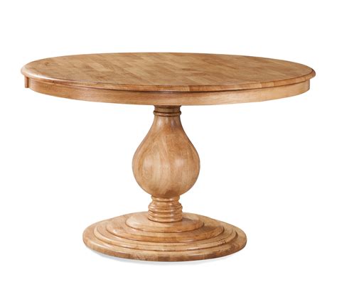 Braxton Culler Douglas 1051 075 Honey 48 Round Pedestal Dining Table Alison Craig Home