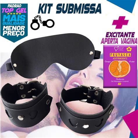 Kit Sexy Shop Submissa Possui 3 Produtos Sex Shop Venda Sensual