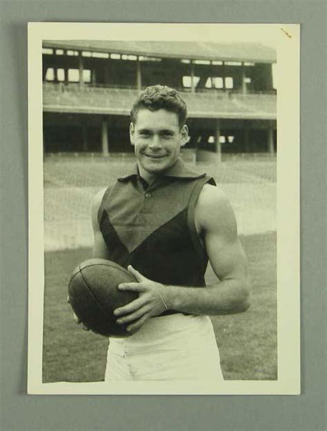 Photograph of Ron Barassi in Melbourne FC uniform, c1950s - Australian ...