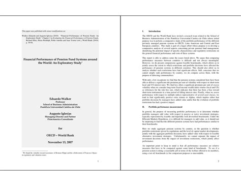 (PDF) Financial Performance of Pension Funds: An Exploratory Study