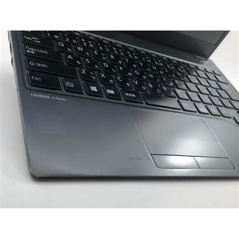 中古ノートパソコン Microsoft Office2021付 Win 11 Pro Fujitsu U938 Core I5 7200u メモリ4gb Ssd 128gb カメラ