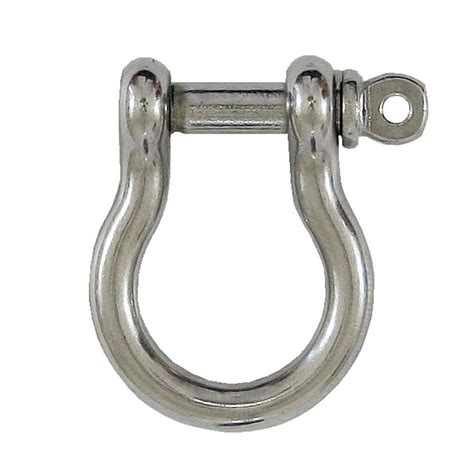 Lehigh 530 Lb X 3 16 In Stainless Steel Anchor Shackle 7410S 6 The