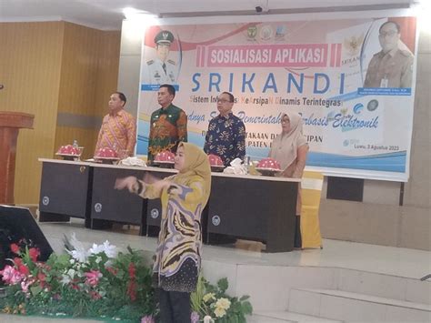 Dinas Perpustakaan Dan Kearsipan Luwu Sosialisasi Aplikasi Srikandi