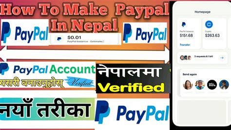 How To Create Paypal Account Paypal Account Kasari Banaune Paypal In