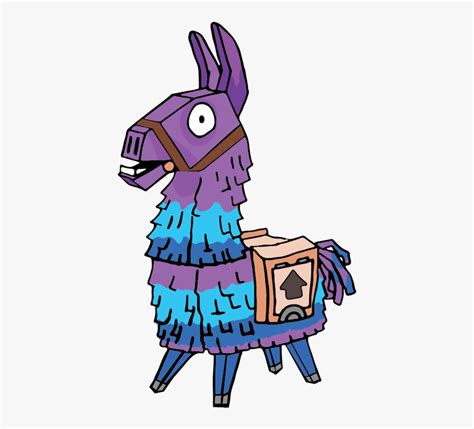 Llama Fortnite Svg Silhouette Cameo Cricut Design Fortnite Loot