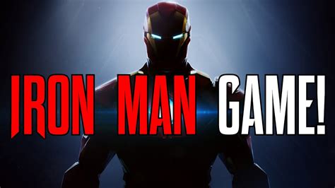 NEW IRON MAN GAME OFFICIALLY REVEALED Everything You Need To Know