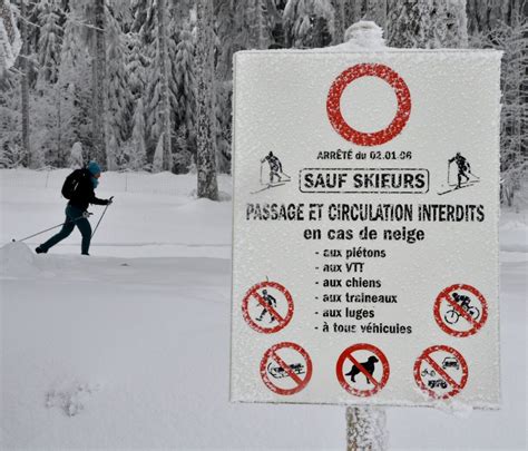 Loisirs La Neige Dans Les Vosges