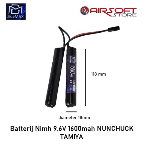 Batterij Nimh V Mah Nunchuck Tamiya Airsoft Store