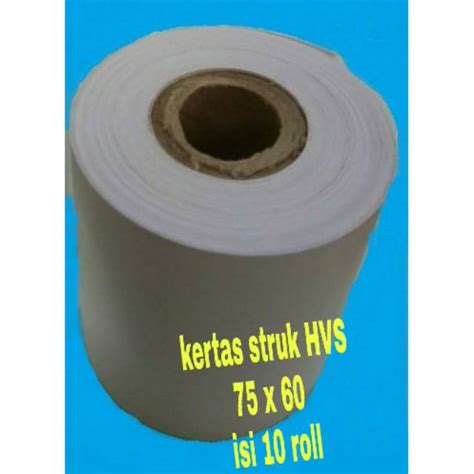 Jual Kertas HVS Struk Kasir 75x60 1 Fly Shopee Indonesia