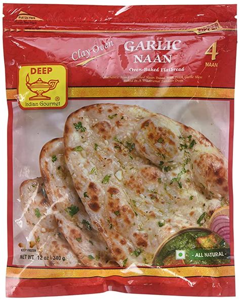 Deep Frozen Tandoori Naan 5 S X 24 Case Iqbal Foods Inc