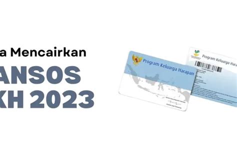 Bansos PKH Siap Siap Cair Pencairan Bantuan Sosial Program Keluarga