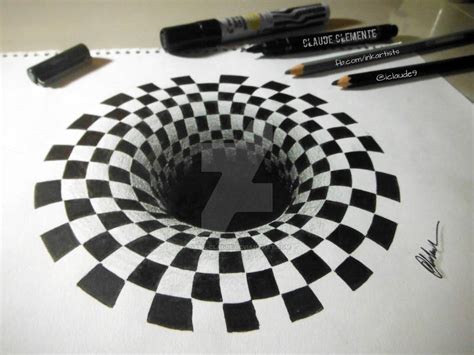 19 Examples Of Optical Illusion Drawings Free And Premium Templates