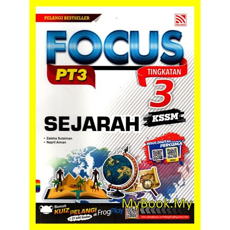 Myb Buku Rujukan Nota Focus Pt Kssm Sejarah Tingkatan Pelangi