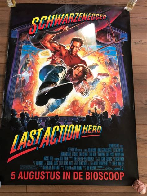 Last Action Hero Arnold Schwarzenegger Poster Catawiki