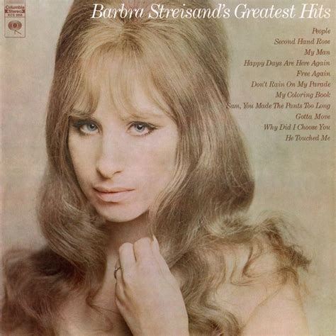 Barbra Archives | Barbra Streisand's Greatest Hits Album 1970