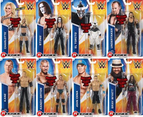 Wwe Series 55 Complete Set Of 8 Wwe Toy Wrestling Action Figures By