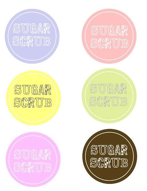 Best Homemade Sugar Scrub Labels Printable For Mother S Day Artofit