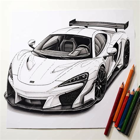 Desenho De Corrida De Carro - 8