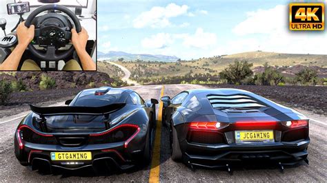 Mclaren P Lamborghini Aventador Forza Horizon Thrustmaster