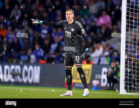 Leicester City Goalkeeper Daniel Iversen During The Premier League