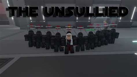 The Unsullied Roblox Gar Faction Youtube