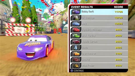 Cars 3 Driven To Win Bobby Swift In Italy S Grand Tour Map PS4