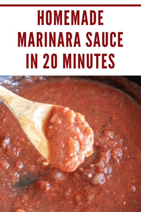 Super Easy Homemade Marinara Sauce Recipe Marinara Sauce Homemade Marinara Sauce Homemade