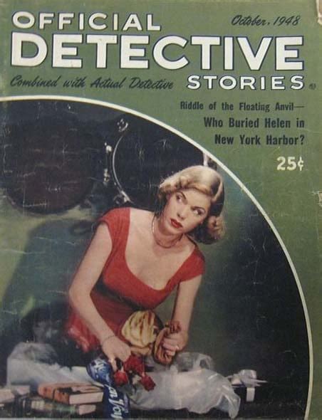 Official Detective Stories October 1948 Combined With Actual D