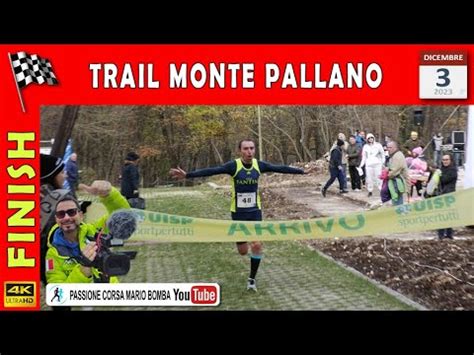 Larrivo Integrale Trail Monte Pallano Dicembre Monte