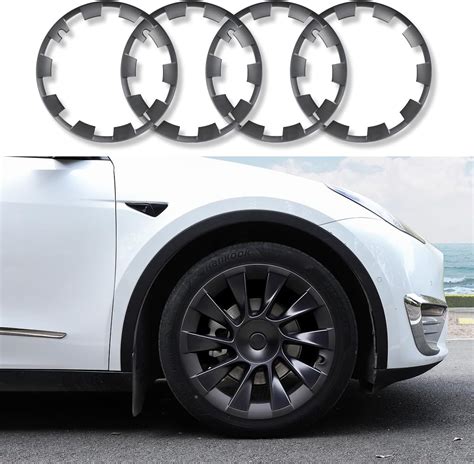 Amazon Xinfoob For Tesla Model Y Inch Wheel Rim Protector Ring