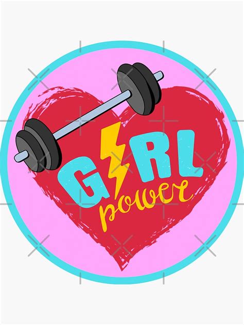 Girl Power Sticker For Sale By Wearablepsa Redbubble