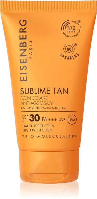 Eisenberg Sublime Tan Soin Solaire Anti Âge Visage crème solaire visage