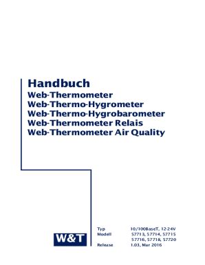 Ausf Llbar Online Web Thermo Hygrometer Fax Email Drucken Pdffiller