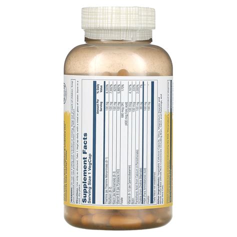 Solaray Vitamin B Complex 100 250 VegCaps